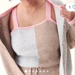 Anthropologie Saturday Sunday Dina Colorblock Lounge Tank size 2X